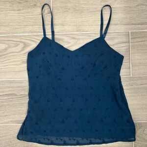 Express Navy Camisole Top (size7/8) and skirt (size 3/4)